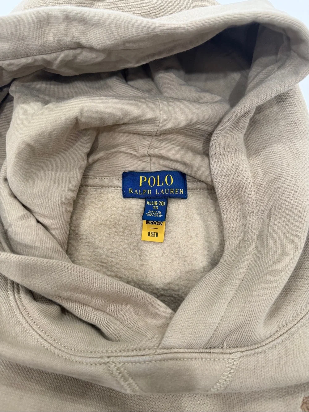 Ralph Lauren Kids Olive/Tan Hoodie Set